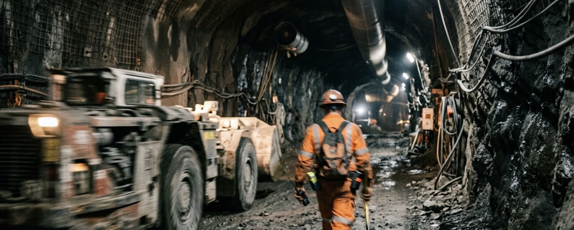 Industrial mining operations with predictive maintenance